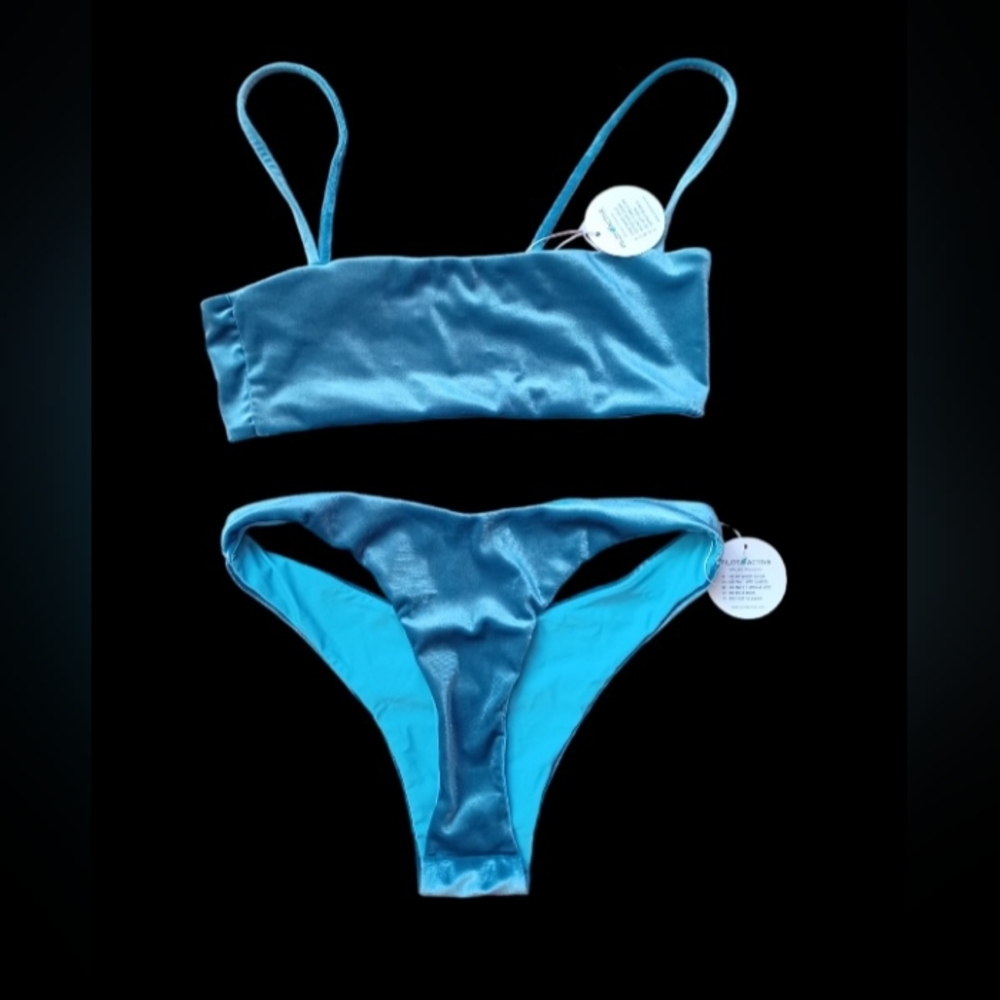 Pilot active Velvet high waist bikini New xl